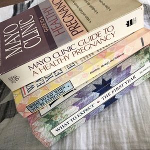 Bundle Lot of Pregnancy and Parenting Books
